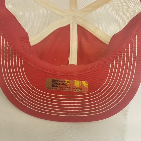 Inland Kenworth Trucker Hat Snapback Baseball Vintage 80s Patch Cap K-brand - Picture 9 of 12